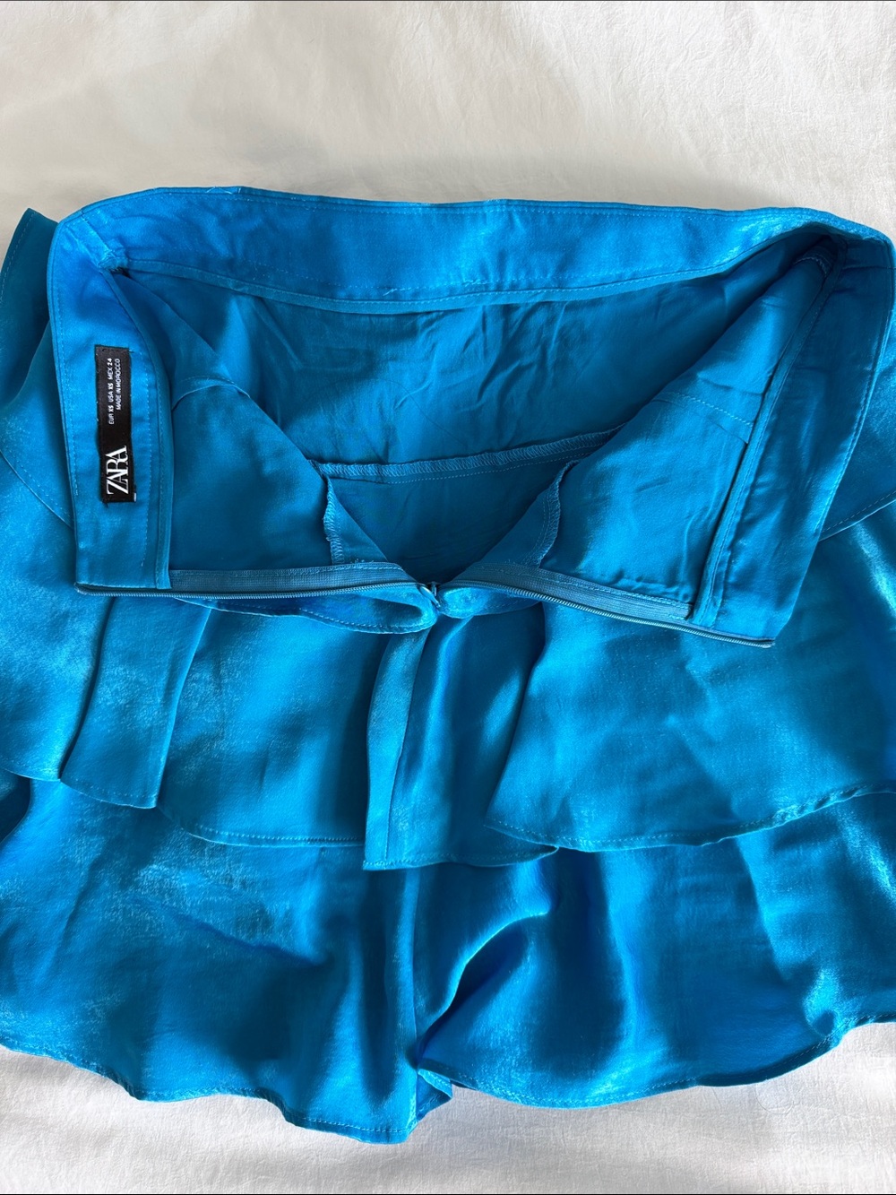 Blue by ZARA Tiered Ruffle Skirt - Picture 4 of 8